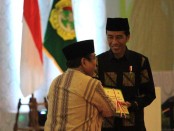 Presiden Joko Widodo menghadiri Musyarawah Nasional ( Munas ) LDII VIII yang berlangsung selama tiga, 8-10 November 2016,  di Balai Kartini Jakarta - foto: Lanjar Artama/Koranjuri.com