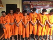 Tujuh tersangka pengedar narkoba diamankan tim dari Satuan Reserse Narkoba Polresta Denpasar - foto: Istimewa