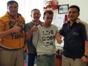 Pelaku penganiayaan yang ditangani Polsek Kangean, Sumenep, Madura berhasil tertangkap di Bali - foto: Istimewa