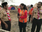 Pramuka Kwarda Nusa Tenggara Timur (NTT) mengikuti kegiatan U-Report - foto: pramuka.or.id