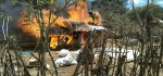 Lalai Tinggalkan Tungku Api Menyala, Rumah Bebak Ludes Terbakar