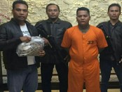 Pelaku penusuk anggota Dit. Intelkam Polda Bali ditangkap - foto: Istimewa