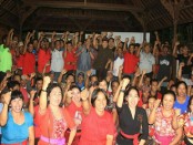 Deklarasi pasangan Koster-Ace di desa Pangyangan, Kecamatan Pekutatan, Kabupaten Jembrana - foto: Istimewa