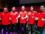 Smartfren secara resmi menjadi operator seluler pertama di Indonesia yang menjadi sponsor klub sepak bola Bali United untuk kompetisi 2018 - foto: Koranjuri.com