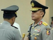 Kapolri Jenderal Tito Karnavian memimpin upacara kenaikan pangkat Perwira Tinggi (PATI) Polri - foto: Bob/Koranjuri.com
