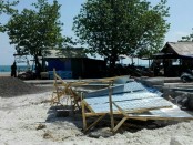 Proyek penataan pantai Jerman di Kecamatan Kuta - foto: Istimewa