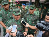 Kepala Staf TNI Angkatan Darat Jenderal TNI Mulyono mengunjungi Lombok paska ditetapkannya Masa Transisi penanganan gempa Lombok - foto: Istimewa