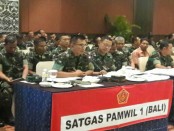 Satgas Pamwil 1 (Bali) dikomandani oleh Pangdam IX/Udayana Mayjen TNI Benny Susianto - foto: Istimewa