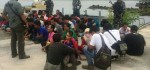 40 TKI Ilegal yang Dipulangkan Dari Malaysia ke Batam Diamankan TNI AL