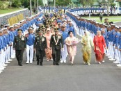 Kepala Staf  Angkatan Darat (Kasad) Jenderal TNI Mulyono memimpin Upacara Wisuda  136 Purnawirawan Perwira Tinggi TNI AD di Gedung Lilly Rohli Akademi Militer (Akmil), Magelang, Minggu (11/11/2018) - foto: Istimewa