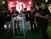 Perayaan HUT Ke-1 Himpunan Bartender Indonesia (HBI) Wilayah Bali di Sand Beach Bar, Sanur - foto: Koranjuri.com