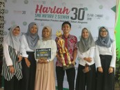 Grup Saka Kustik dari SMK Kesehatan Purworejo, meraih juara tiga dalam Lomba Akustik tingkat Jateng-DIY, yang digelar dalam rangka peringatan Hari Lahir SMK Ma'arif 2, Sleman Yogyakarta - foto: Sujono/Koranjuri.com