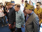 Wakil Presiden Jusuf Kalla menghadiri acara puncak Hakteknas Ke-24 di Lapangan Renon, Denpasar, Rabu 28 Agustus 2019 - foto: Koranjuri.com