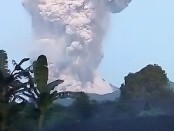 Erupsi Gunung Merapi pada Selasa, 3 Maret 2020 - foto: Istimewa