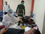Donor Plasma di Makorem 163/Wira Satya, Denpasar, Selasa (29/9/2020) - foto: Istimewa