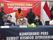 Polisi menangkap laki-laki berinisial AAB (20) di Mojokerto, Jawa Timur atas tuduhan membawa lari gadis dibawah umur - foto: Bob/Koranjuri.com