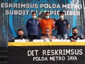 Subdit IV Tipid Siber Ditreskrimsus Polda Metro Jaya menangkap pelaku pengunggah video ajakan berjihad di medsos. Pelaku ditangkap di Rawa Badung, Jatinegara, Cakung Jakarta Timur, Kamis (3/11/2020) - foto: Istimewa