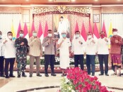 Silaturahmi Badan Nasional Penanggulangan Terorisme (BNPT) RI dan Forum Komunikasi Pimpinan Daerah (Forkopimda) Provinsi Bali, di Denpasar, pada Senin, 14 Desember 2020 - foto: Istimewa