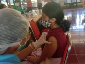 Pelaksanaan vaksinasi Covid-19 di Bali - foto: Istimewa