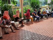 650 warga Tanjung Duren mengikuti swab antigen yang difasilitasi Polsek Tanjung Duren - foto: Istimewa