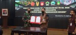Serah Terima Pembangunan TMMD Reg III TA 2021 Dari Dandim 0735 Ska Kepada Wawali Kota Surakarta