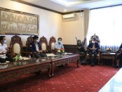 Badan Eksekutif Mahasiswa (BEM) Fakultas Hukum Universitas Udayana bertemu dengan Wakil Gubernur Bali Tjokorda Oka Artha Ardhana Sukawati - foto: Istimewa