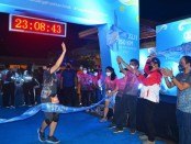 Wakil Gubernur Bali Tjokorda Oka Artha Ardhana Sukawati melepas ultramarathon sebagai aksi penggalangan dana untuk Keluarga dan anak terdampak covid-19 - foto: Istimewa