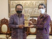 Wakil Gubernur Bali Tjokorda Oka Artha Ardhana Sukawati bertemu dengan Konsulat Jenderal Korea Selatan untuk Bali Moon Young Ju - foto: Istimewa