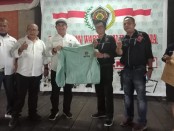 Pengurus PWI Riau bersama ketua PWI Provinsi Bali IGMB Dwikora Putra dalam kunjungan jurnalistik dan silaturahmi di Pulau Dewata - foto: Istimewa