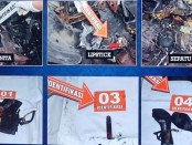 Sejumlah barang bukti yang ditemukan polisi di mobil naas yang mengalami kecelakaan di Jalan Raya Pasar Senen pada Senin (7/2/2022) - foto: Istimewa