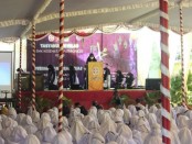Suasana peringatan Isra Mi'raj Nabi Muhammad SAW dan Milad ke 8 SMK Kesehatan Purworejo, Selasa (01/03/2022) - foto: Sujono/Koranjuri.com