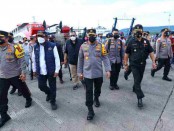 Kapolri Jenderal Listyo Sigit Prabowo meninjau Pelabuhan Gilimanuk menjelang lebaran 2022 - foto: Istimewa