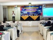 Suasana Workshop Penyusunan Modul Belajar SMP, yang diselenggarakan oleh MKKS SMP Kabupaten Purworejo, di Hotel Sanjaya Inn, dari 25 Mei hingga 30 Mei 2022 - foto: Sujono/Koranjuri.com