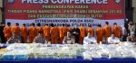 Polisi Ungkap 404.491 Butir Ekstasi dan 203 kg Sabu-sabu di Riau