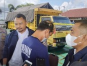 HS (30), warga Perum Argopeni, Kutoarjo, Purworejo, Jateng ditangkap polisi pada Sabtu (01/10/2022), karena terjerat kasus penyalahgunaan BBM Bersubsidi - foto: Sujono/Koranjuri.com