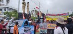 Buntut Bansos RLTH Batal Cair, Ribuan Kades dan Perangkat di Purworejo Demo