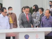 Presiden Joko Widodo meresmikan fasilitas publik di Bali - foto: Istimewa