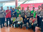 Jumat Curhat Polresta Bandara Soekarno-Hatta bersama pekerja di terminal 2 Bandara Soekarno-Hatta - foto: Istimewa