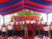 Bank Indonesia menyalurkan Program Sosial Bank Indonesia (PSBI) untuk 14 kelompok penerima di Kecamatan Gerokgak, Buleleng, dan Jembrana, Jumat, 3 Maret 2023 - foto: Koranjuri.com