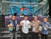 Subdit IV/Tipid Siber Ditreskrimsus Polda Metro Jaya membongkar kasus penipuan dan Infaq Masjid melalui QRIS - foto: Istimewa