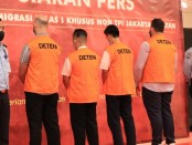 4 orang Chef berkewarganegaraan asing di Jakarta menjadi deteni Imigrasi Jakarta Selatan karena pelanggaran ijin tinggal di Indonesia - foto: Istimewa