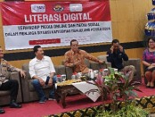 Polda Bali menggelar diskusi bertajuk 'Literasi Digital Media Online dan Media Sosial Dalam Menjaga Situasi Kamtibmas Menjelang Pemilu 2024' - foto: Koranjuri.com