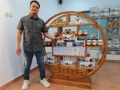 Pemilik brand Pie Susu Dewata Agung Muchram Ibrahim atau akrab disapa Baim - foto: Koranjuri.com