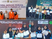 Siswa SMK Kesehatan Purworejo yang berhasil meraih prestasi di berbagai kejuaraan - foto: Koranjuri.com