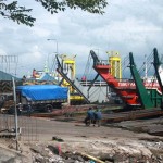 Dermaga Tongkang Pelabuhan Gilimanuk yang selama ini menjadi jalur masuk barang dari Pulau Jawa ke Bali. Akses ini juga menjadi jakur alternatif - foto: Koranjuri.com