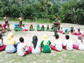 Wawasan Kebangsaan dan Bela Negara yang digiatkan kepada pelajar SMA Kristen 1 Kalabahi Kecamatan Teluk Mutiara, Kabupaten Alor, Nusa Tenggara Timur - foto: ist
