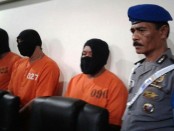 Ketiga pelaku pengeroyokan terhadap anggota Dit Sabara Polda Bali ditangkap tim Jatanras Polda Bali - foto: Suyanto