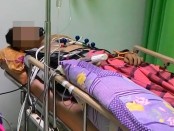 Satu dari Tujuh korban yang dirawat di RSUD Kebumen - foto: Sujono/Koranjuri.com