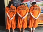 Mahasiswi berinisial IRS (21) bersama dua tersangka lain yang menjadi pengedar narkoba ditangkap aparat Polresta Denpasar - foto: Istimewa