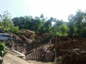Longsor yang terjadi di Desa Banaran, Kecamatan Pulung, Kabupaten Ponorogo, Sabtu (1/4/2017) pagi tadi sekitar pukul 07.40 WIB - foto: BPBD Kabupaten Ponorogo